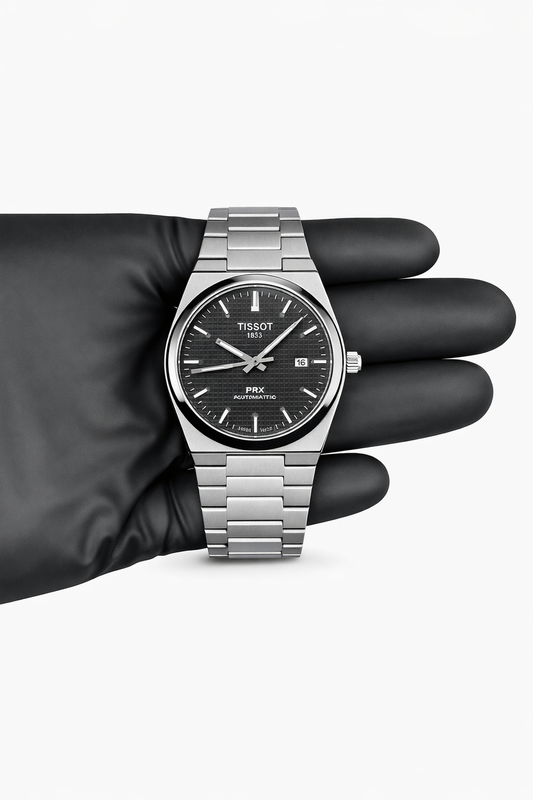 Tissot PRX Stainless Steel Watch – Balck Dial