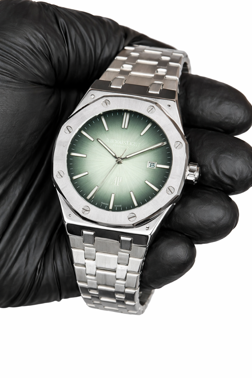 Audemars Piguet Royal Oak – Green Gradient Dial Stainless Steel Watch