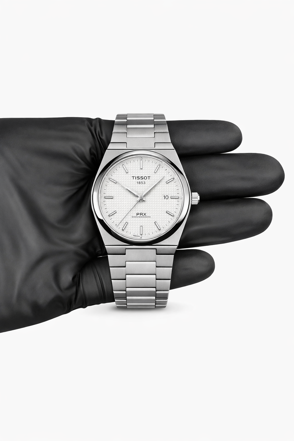 Tissot PRX Stainless Steel Watch – Silver Dial