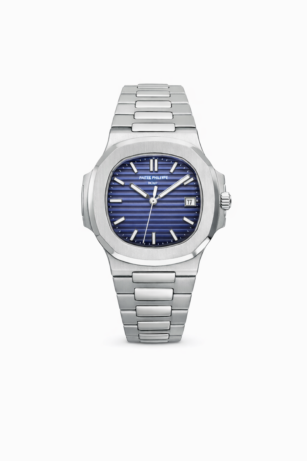 Patek Philippe Nautilus Blue Dial Stainless Steel
