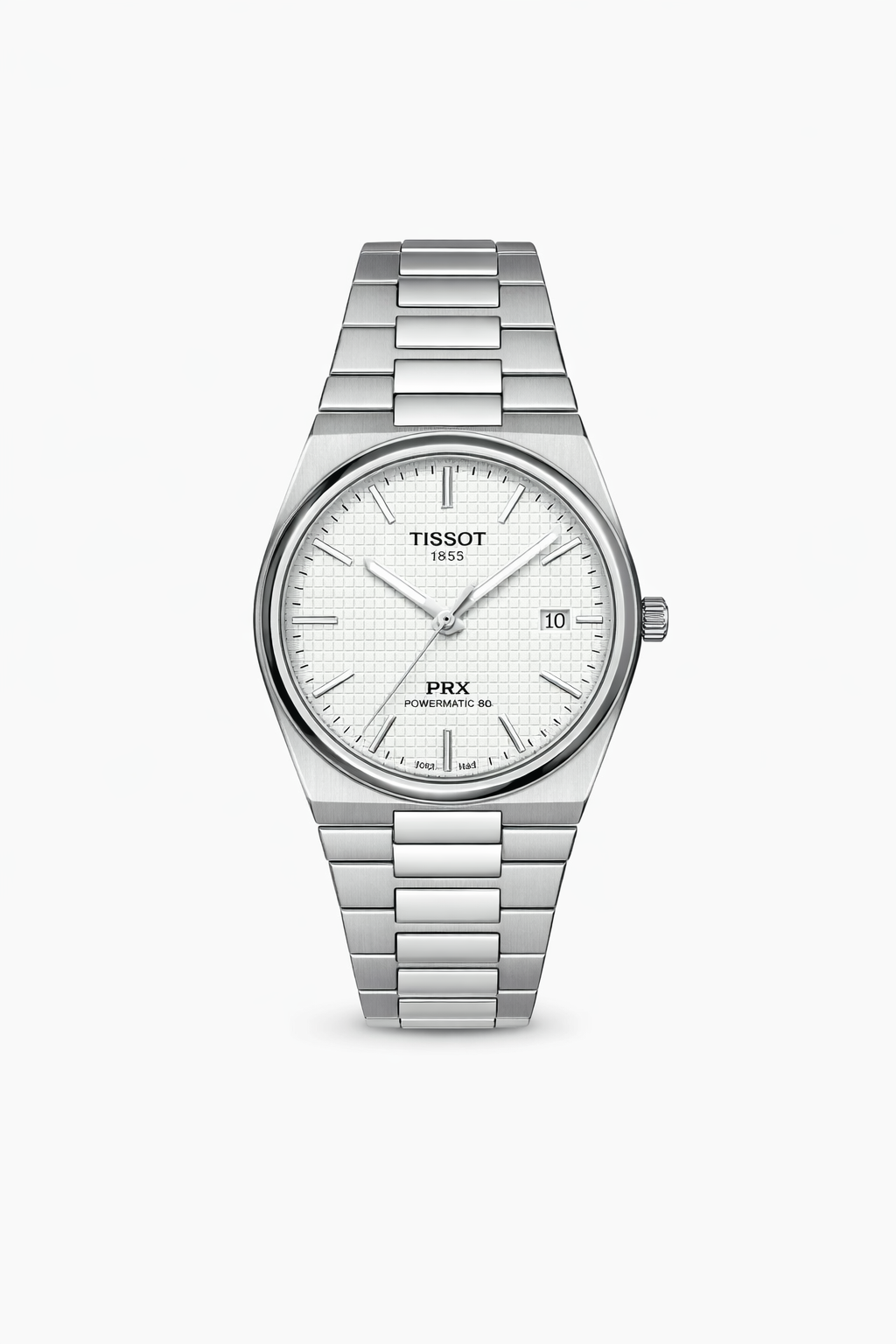 Tissot PRX Stainless Steel Watch – Silver Dial